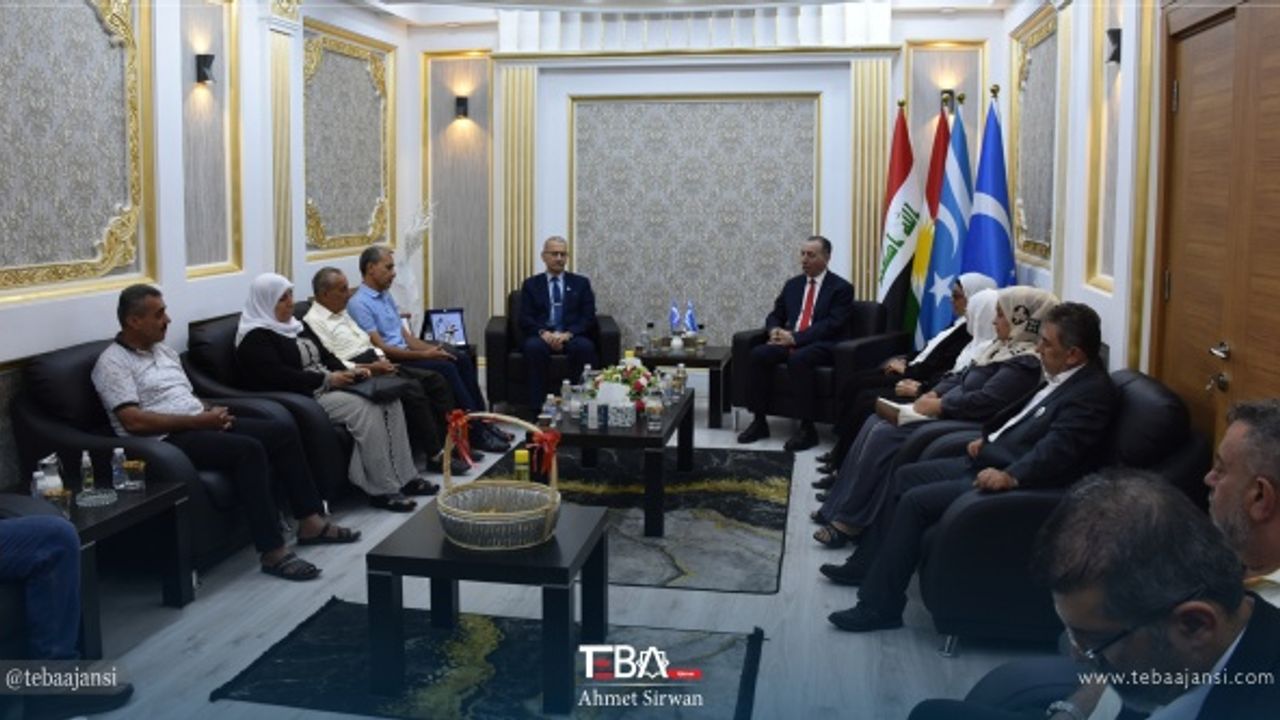 Bakan Maruf, Erbil Katliamı şehitlerinin aileleriyle bir araya geldi