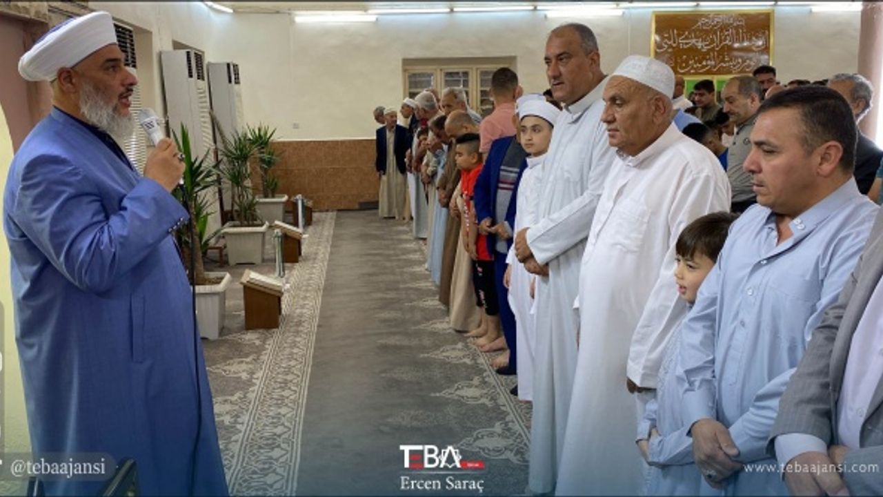 Kerkük'te bayram namazı kılındı