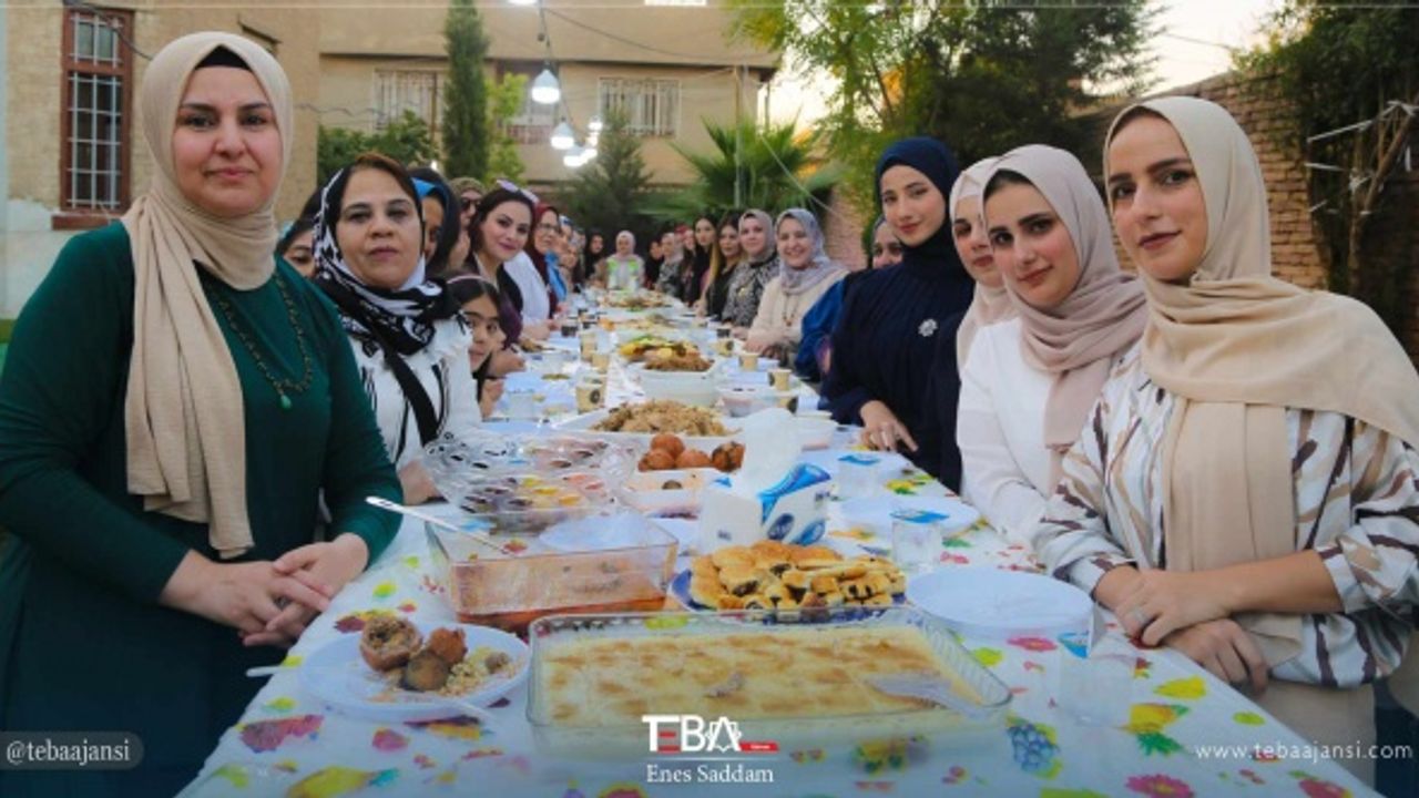 Tacilevi’nde Türkmen kadınlar yemek festivali düzenledi