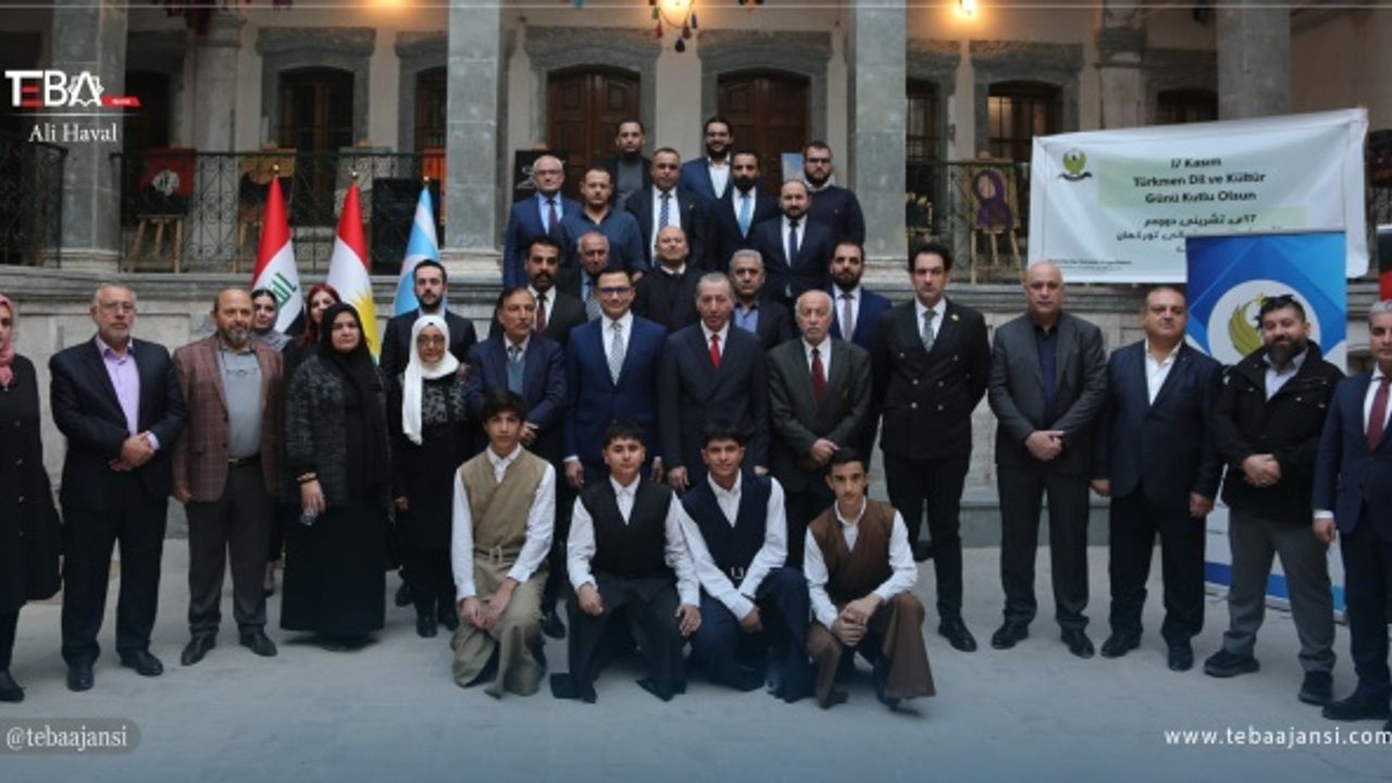 Erbil Kalesi’nde Türkmen Dil ve Kültür Günü kutlandı