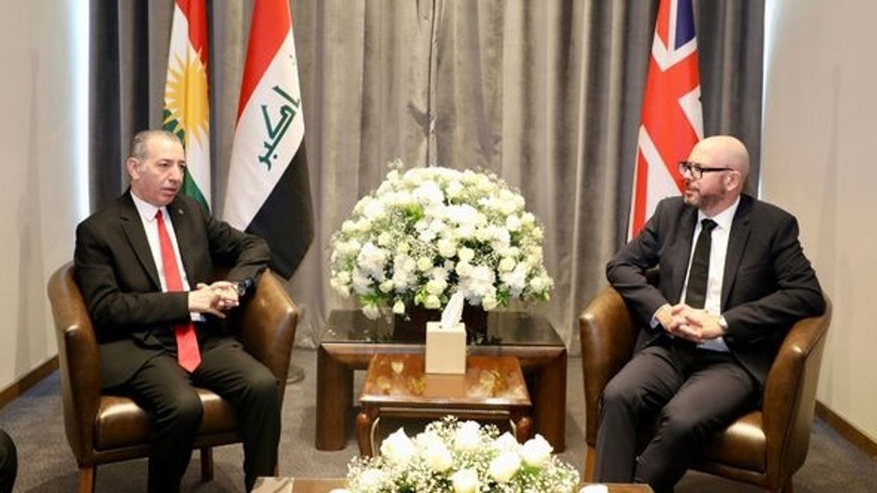 Bakan Maruf’tan İngiltere’nin Erbil Başkonsolosluğuna taziye ziyareti