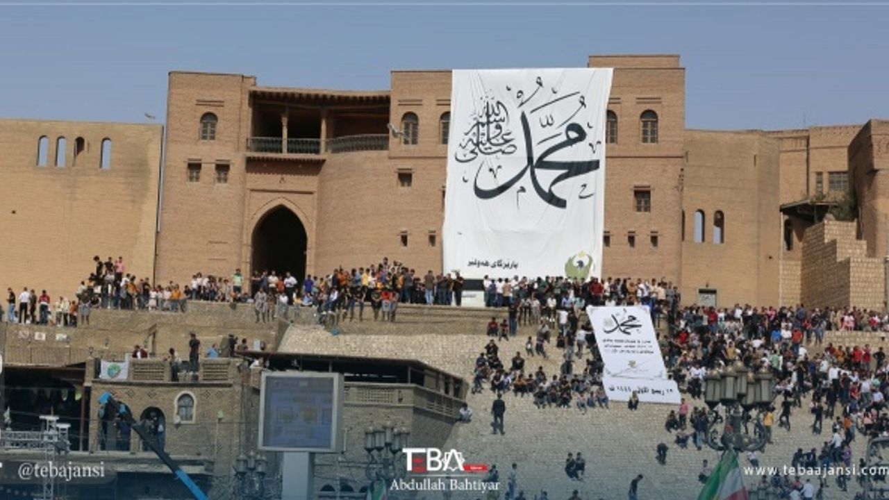 Erbil'de Mevlid Kandili