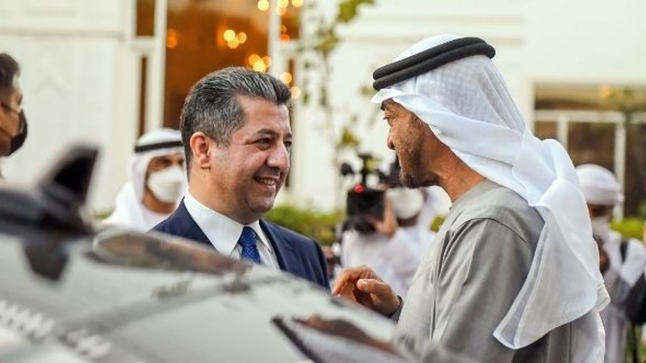 Barzani ile BAE Veliaht Prensi Muhammed bin Zayed görüştü