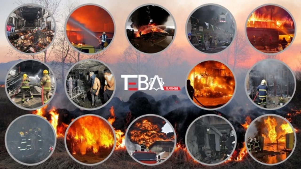 Irak’ta bir yılda 31 binden fazla yangın çıktı