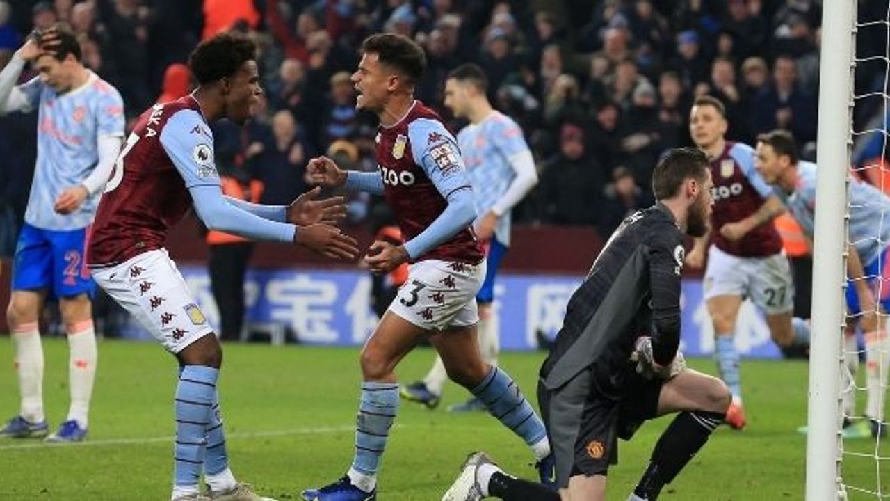 Manchester United, Aston Villa deplasmanında 1 puana razı oldu