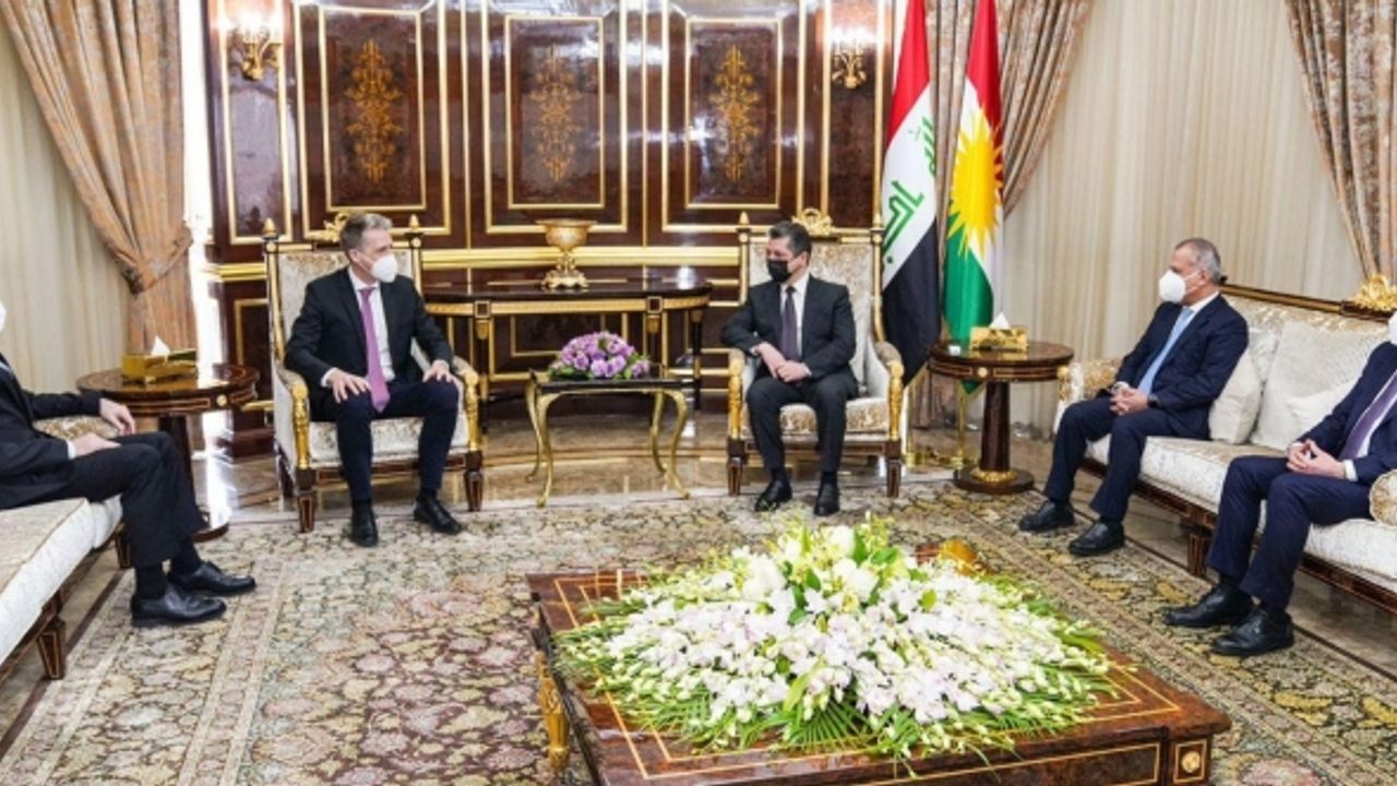 Barzani, Avusturya heyeti ile görüştü