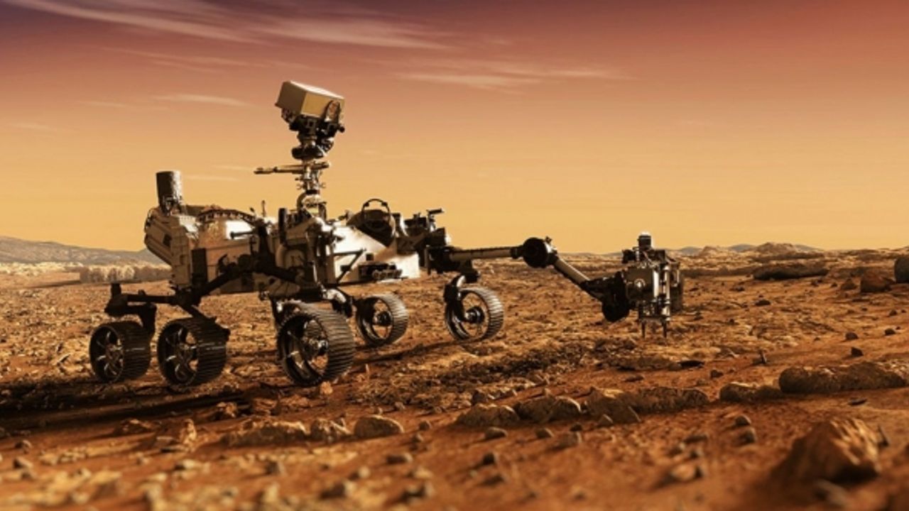Mars'ta en uzun yürüyüşünü yaptı