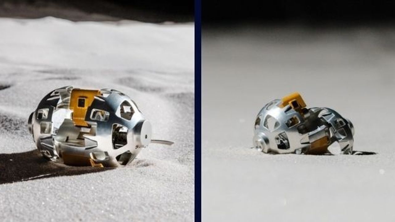 Ay yüzeyini keşfedecek mini robot tanıtıldı