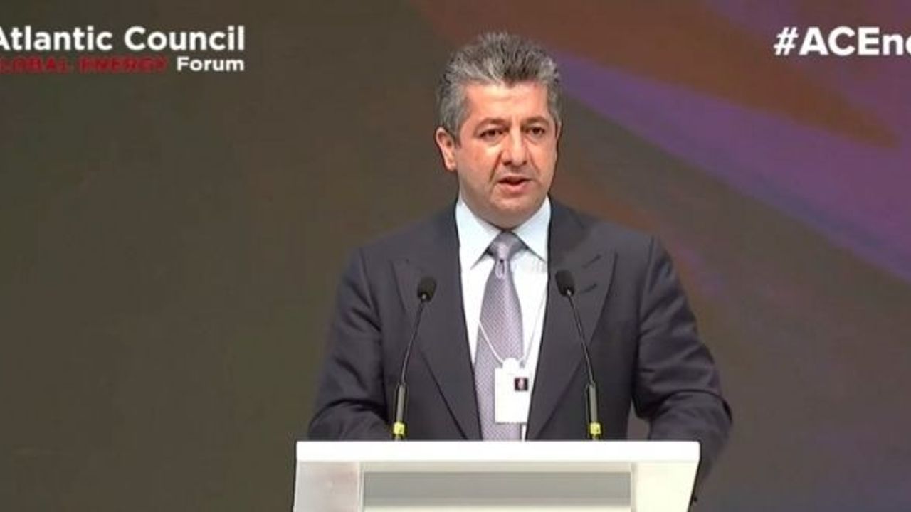 Barzani, 2022 Küresel Enerji Forumu'nda açıklamalarda bulundu
