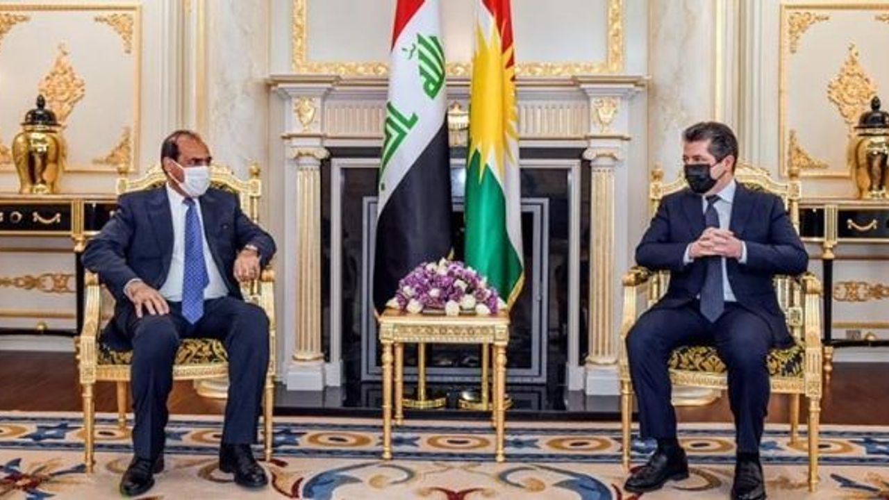 Ulaştırma Bakanı Şibli ile Barzani görüştü
