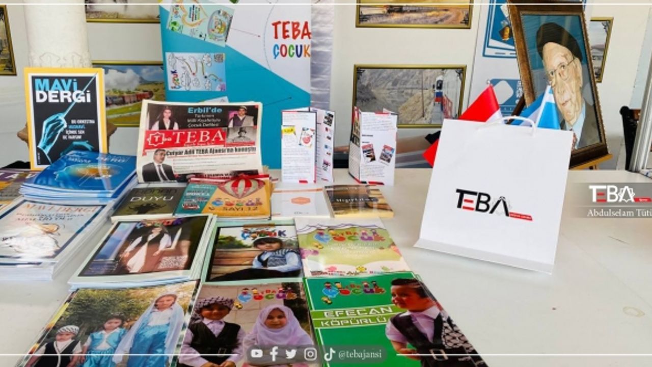 TEBA Çocuk Dergisi Uluslararası Dergi Fuarı’nda yerini aldı