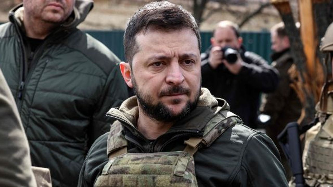 Ukrayna Devlet Başkanı Zelenskiy’den Zaporijya’ya ziyaret 