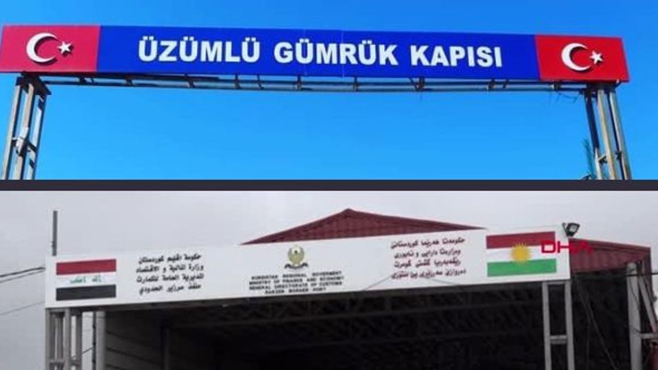 Üzümlü Gümrük Kapısı geçişlere yeniden açıldı