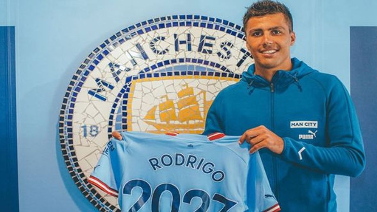 Manchester City’den Rodri’ye 5 yıllık sözleşme