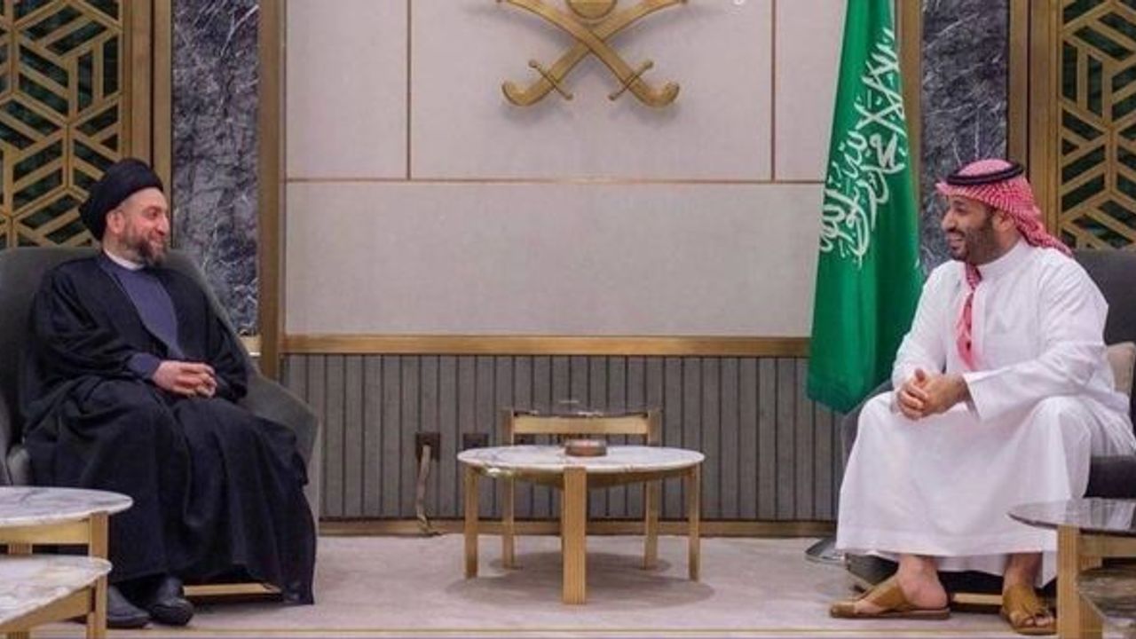 Ammar Hekim ile Prens Muhammed Bin Selman görüştü