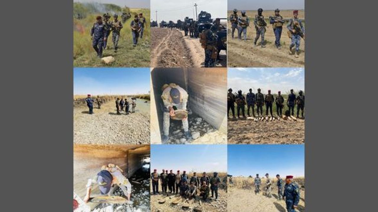 İçişleri Bakanlığı: Kerkük’te füze ve patlayıcı ele geçirildi
