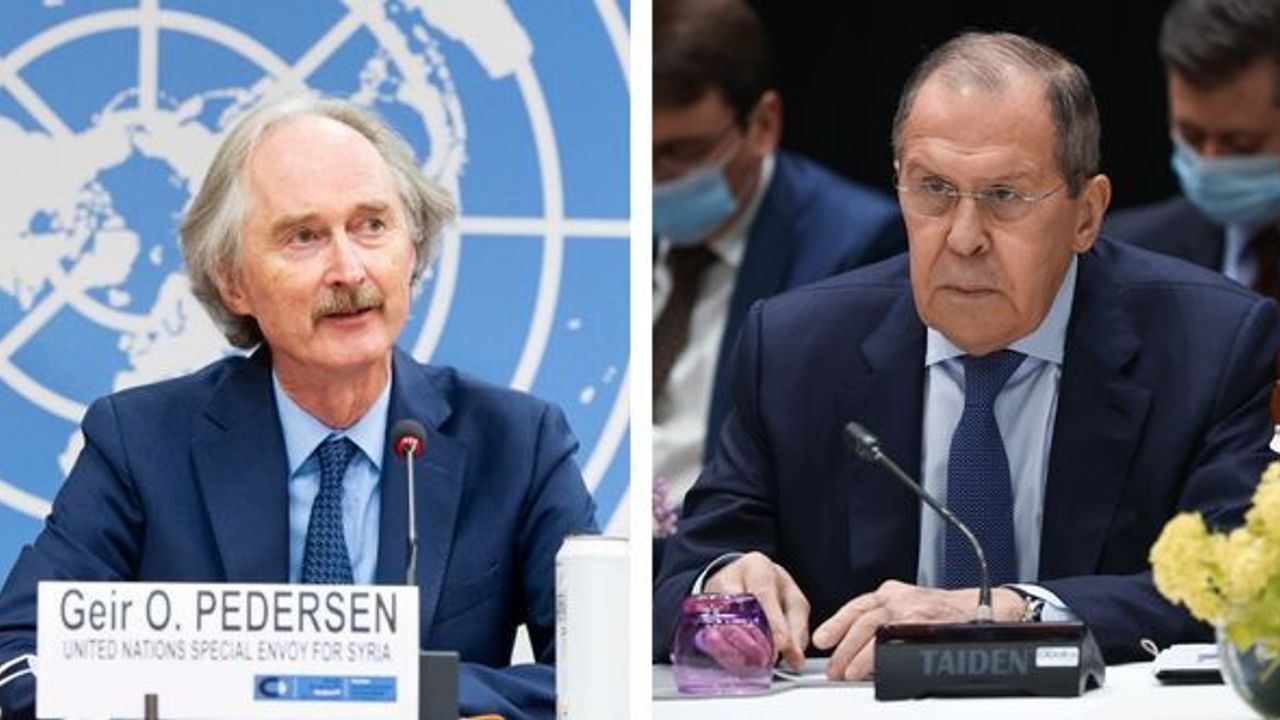 Rusya Dışişleri Bakanı Lavrov, BM Suriye Özel Temsilcisi ile görüştü