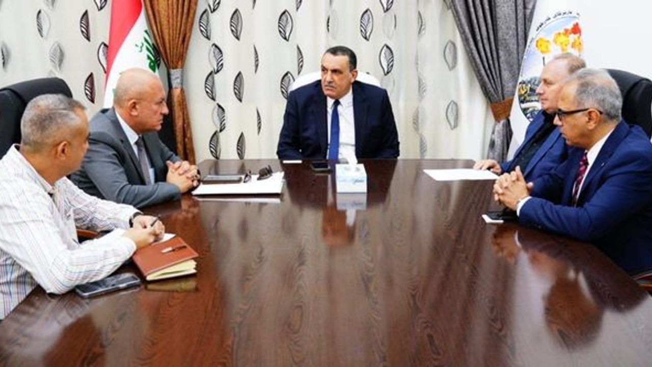 Kerkük Valisi Cuburi Türk şirket ile imar projesini görüştü