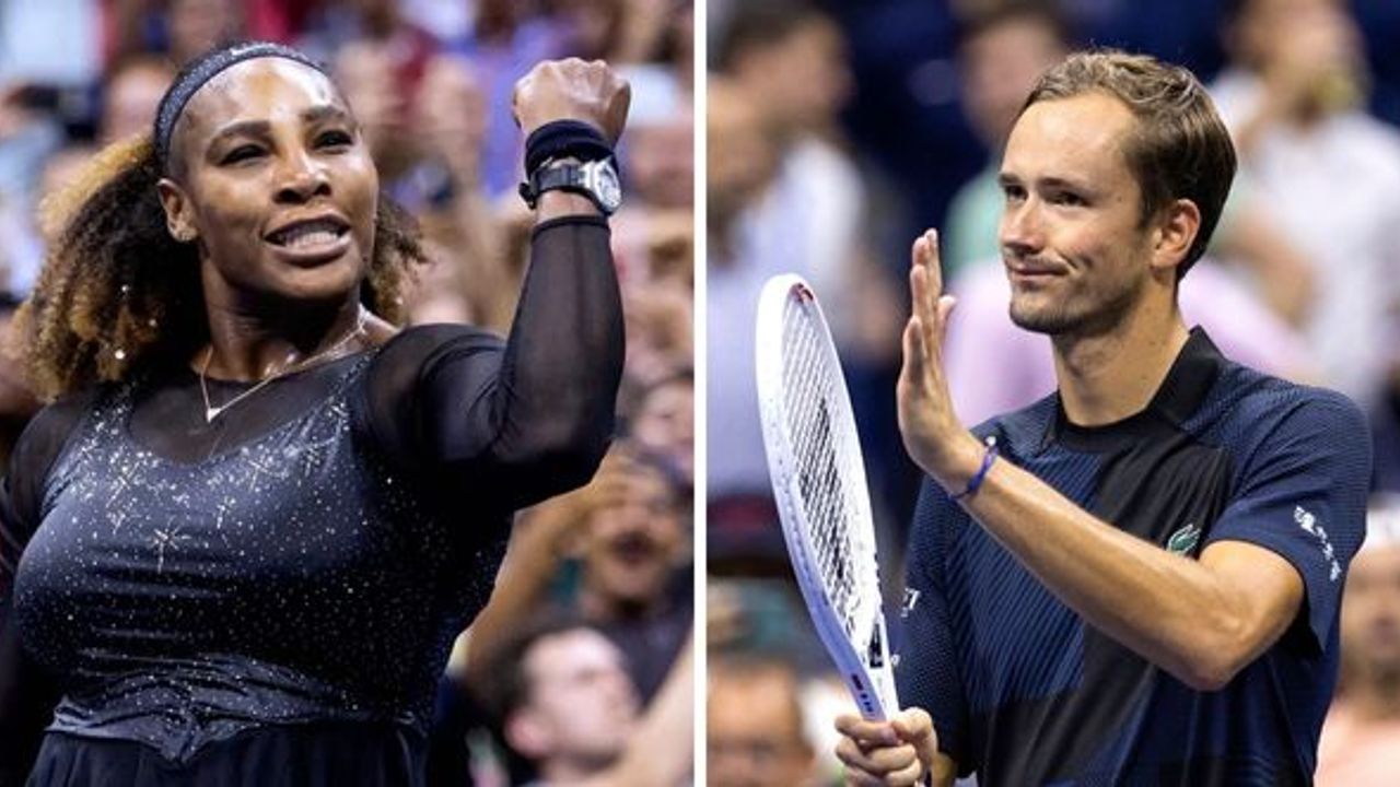 Serena Williams ve Daniil Medvedev 3. turda