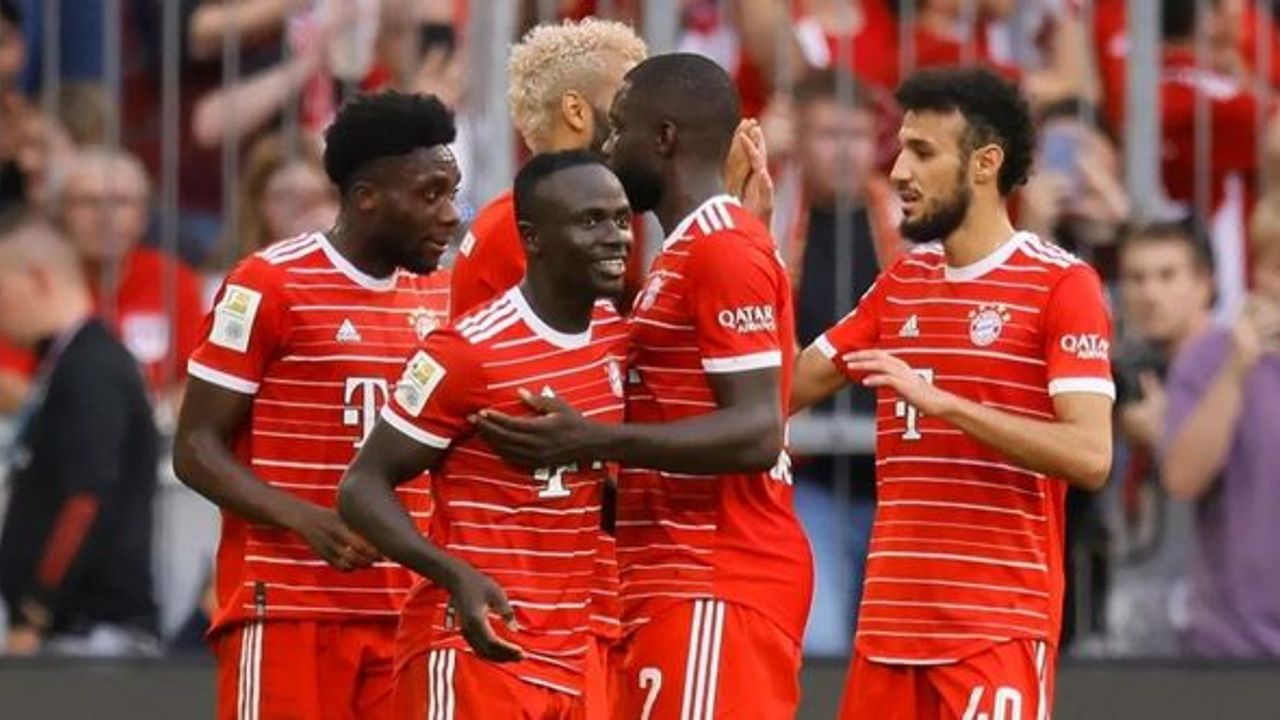Bayern Münih'ten gol yağmuru