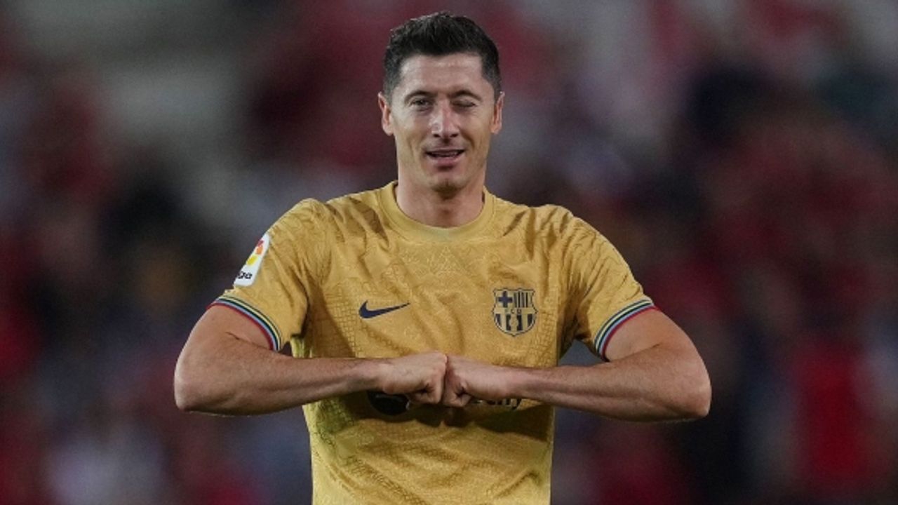 Barcelona 3 puanı Lewandowski ile aldı