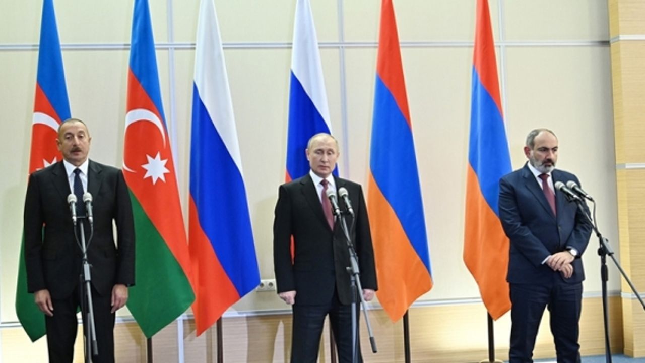 Putin, Aliyev ve Paşinyan, Soçi'de bir araya gelecek