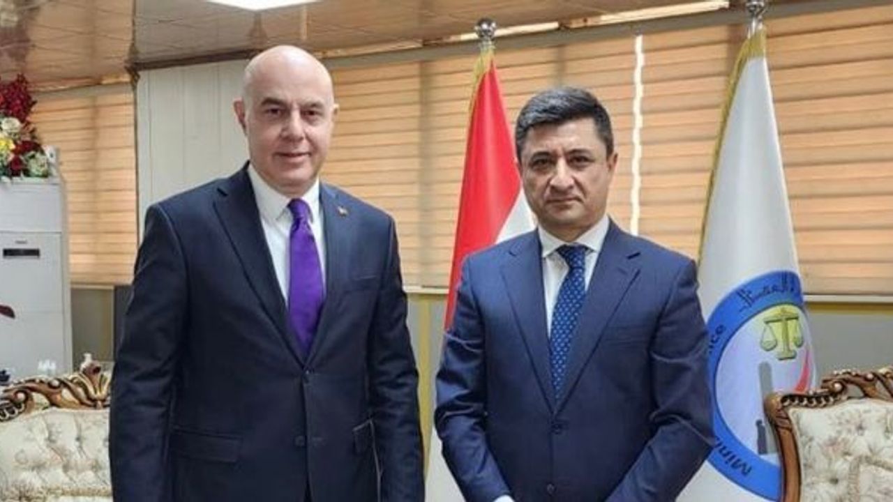 Adalet Bakanı Şuvani ile Büyükelçi Güney görüştü
