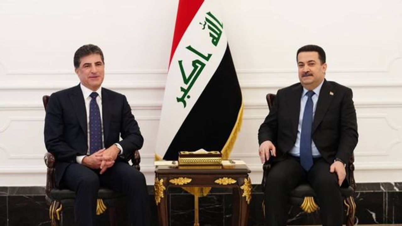 IKBY Başkanı Barzani ile Başbakan Sudani görüştü