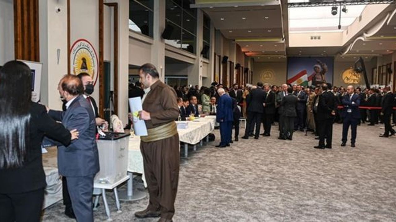 KDP kongresinde yapılan oylamanın sonuçları açıklandı