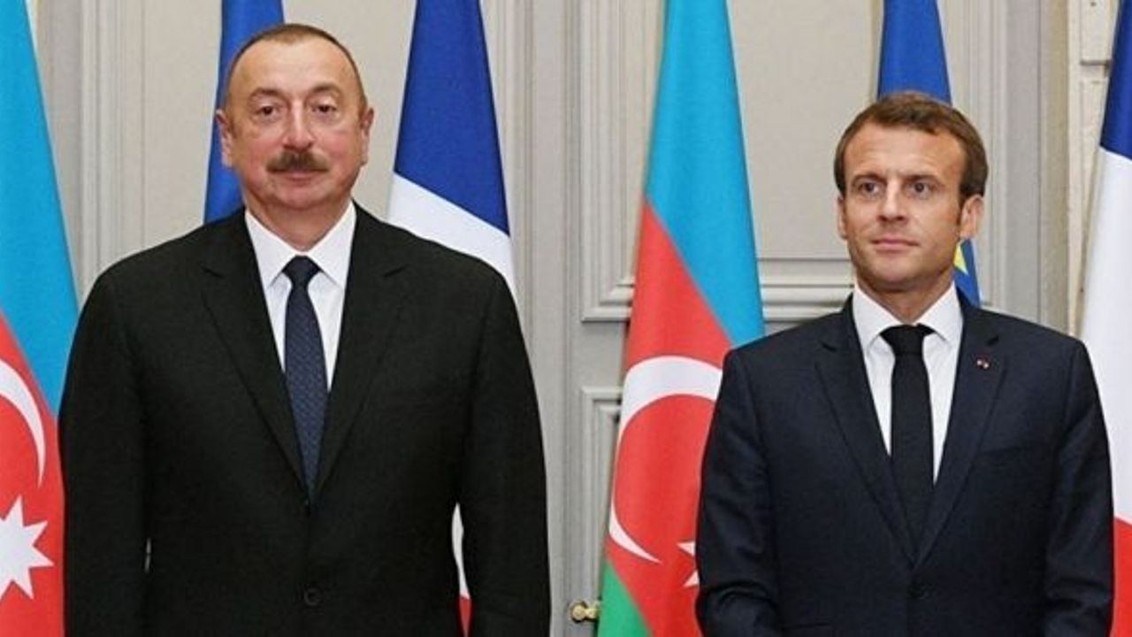 Macron ve Aliyev telefonda görüştü