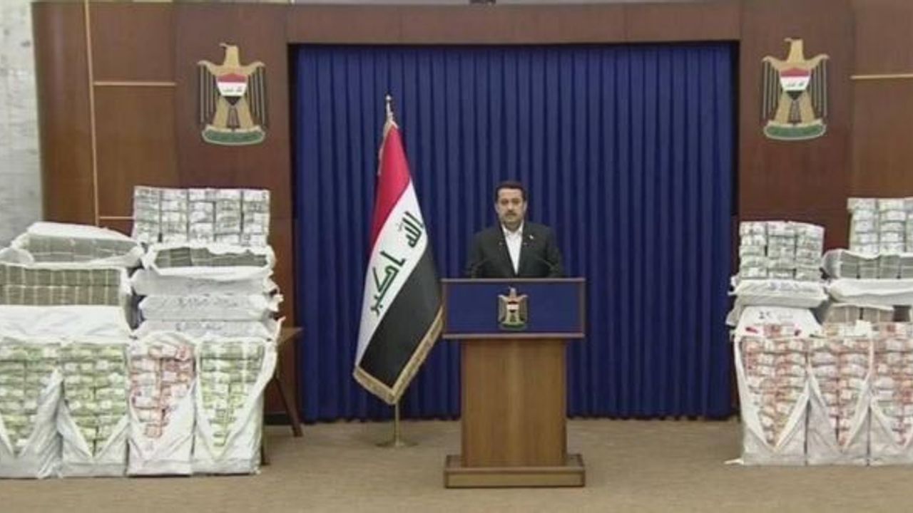 Sudani açıkladı: Çalınan 2,5 milyar doların 182 milyar dinarı geri alındı