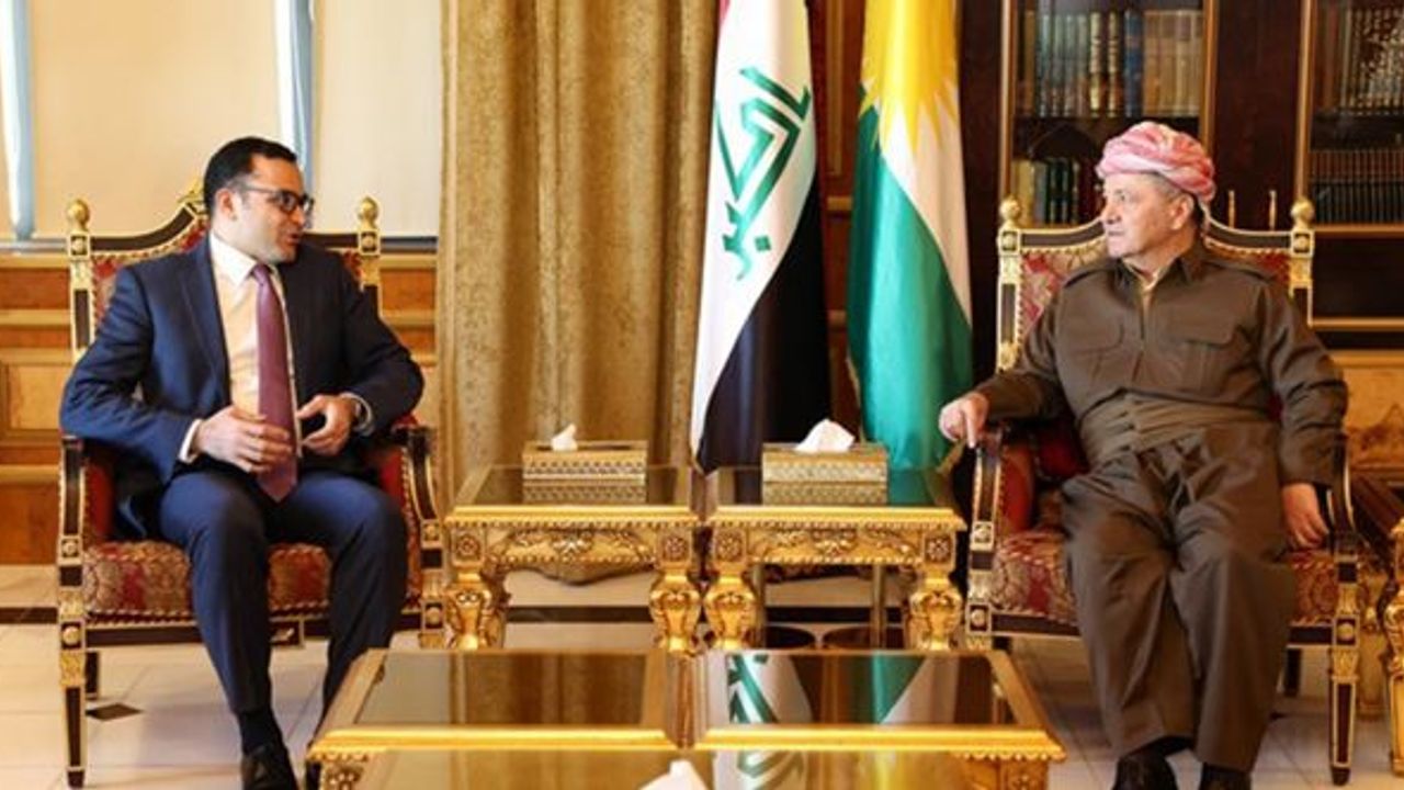 Başkonsolos Yakut'tan KDP Başkanı'na ziyaret