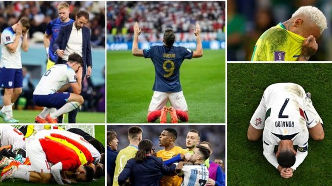 Dünya Kupası çeyrek finalinde unutulmaz anlar