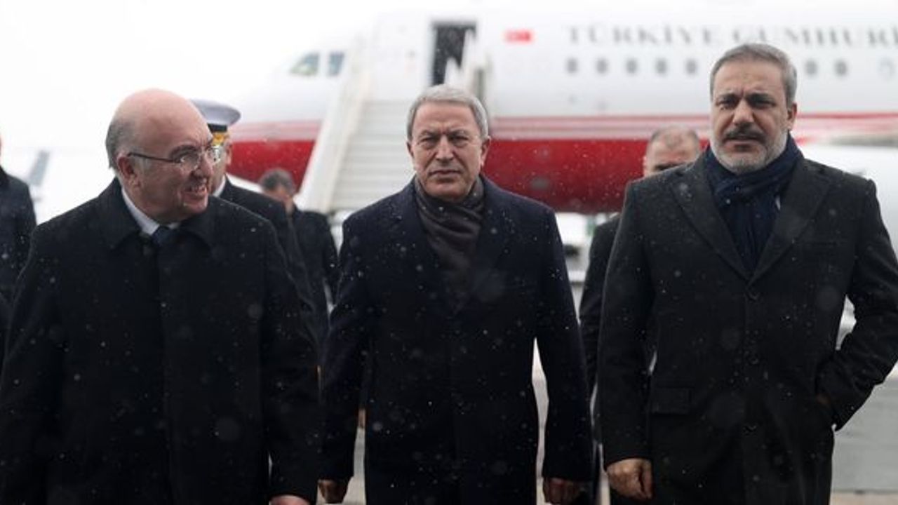 Türkiye-Rusya-Suriye Savunma Bakanları ve istihbarat başkanları toplandı
