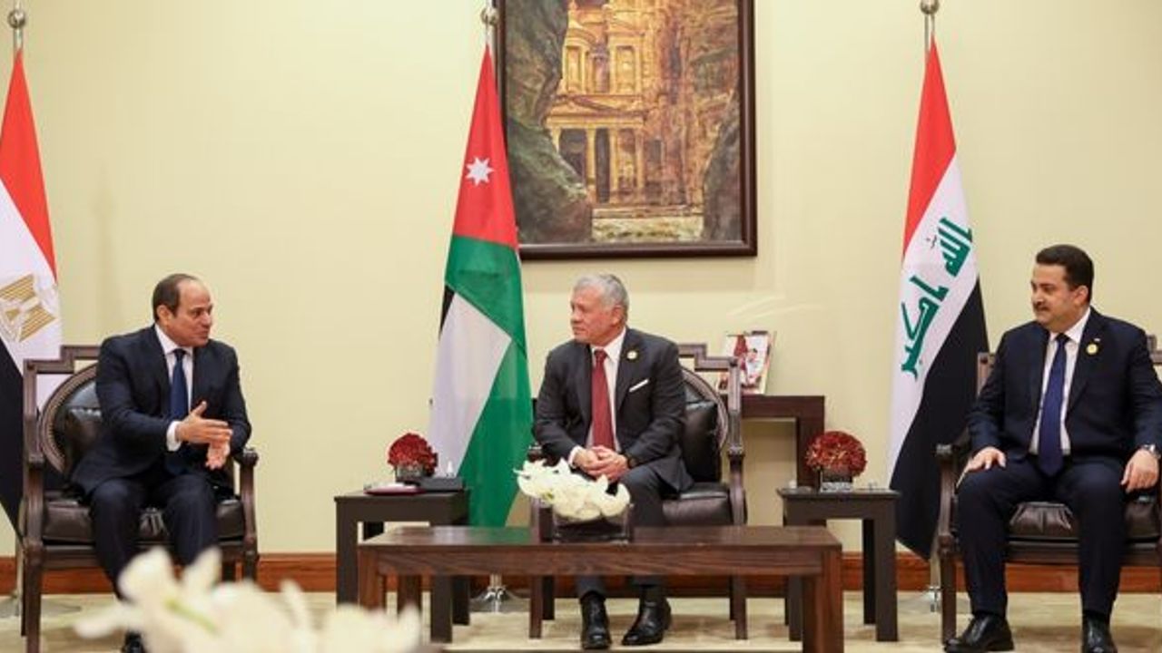 Ürdün, Irak ve Mısır'dan üçlü iş birliği görüşmesi