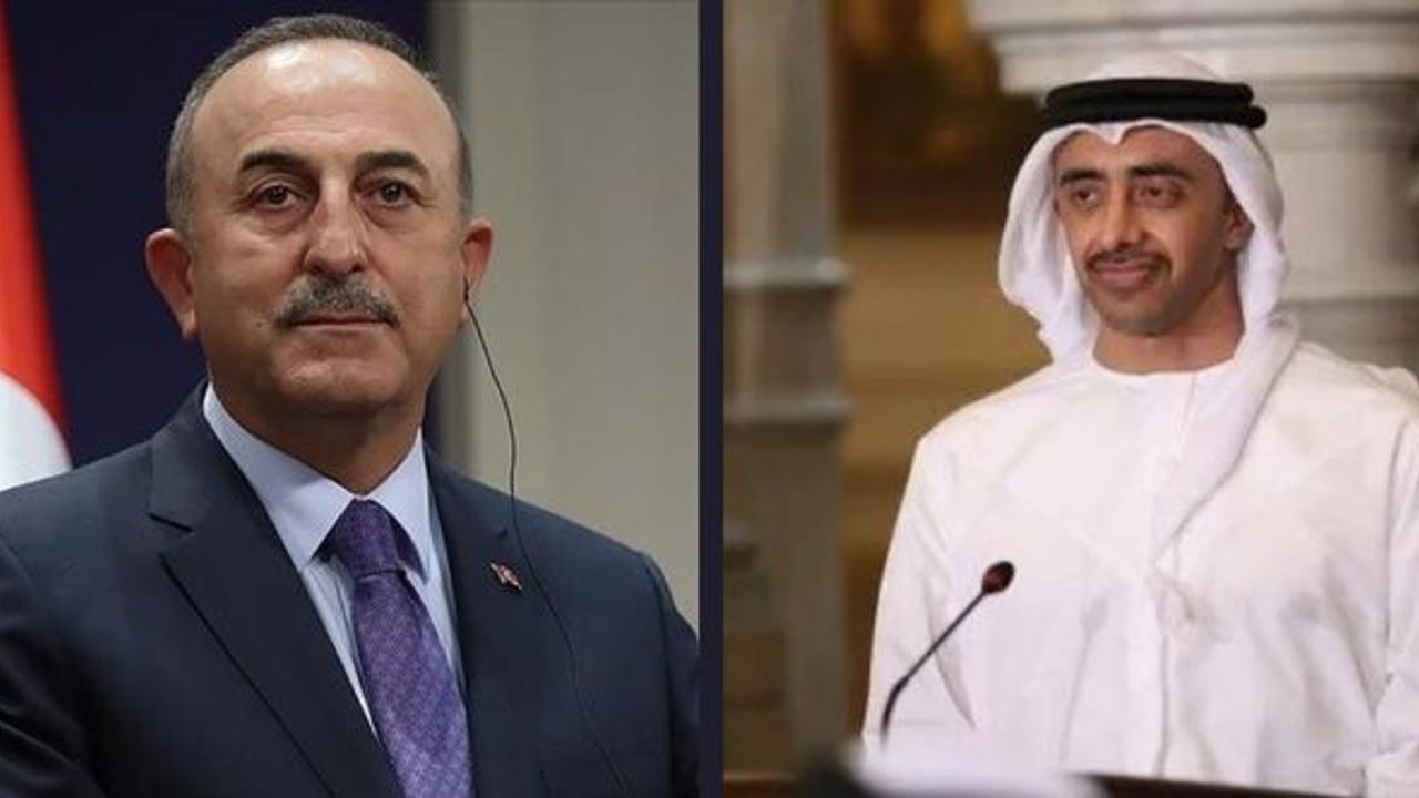 Dışişleri Bakanı Çavuşoğlu, BAE'li mevkidaşı Bin Zayid ile görüştü