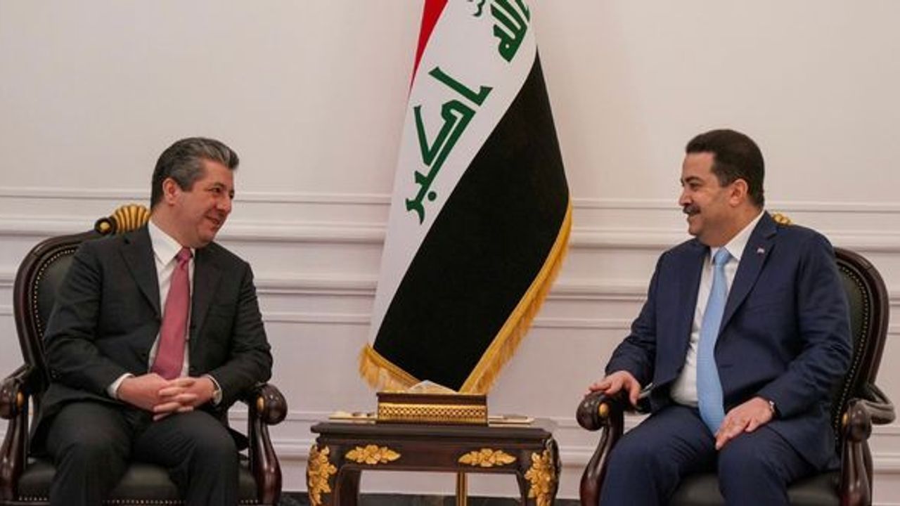 Sudani ile Barzani bir araya geldi