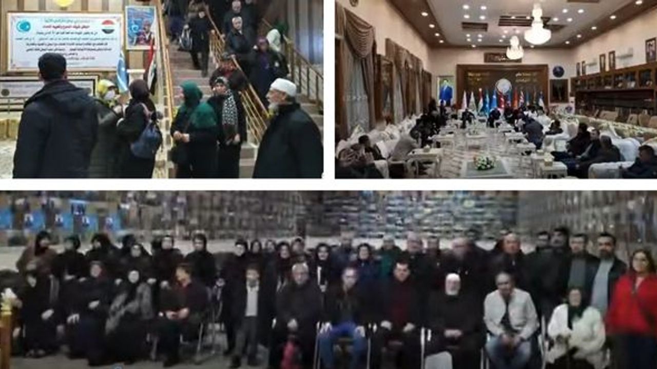 Türkiye’den gelen ziyaretçilerin ilk durağı Türkmen Sarayı oldu