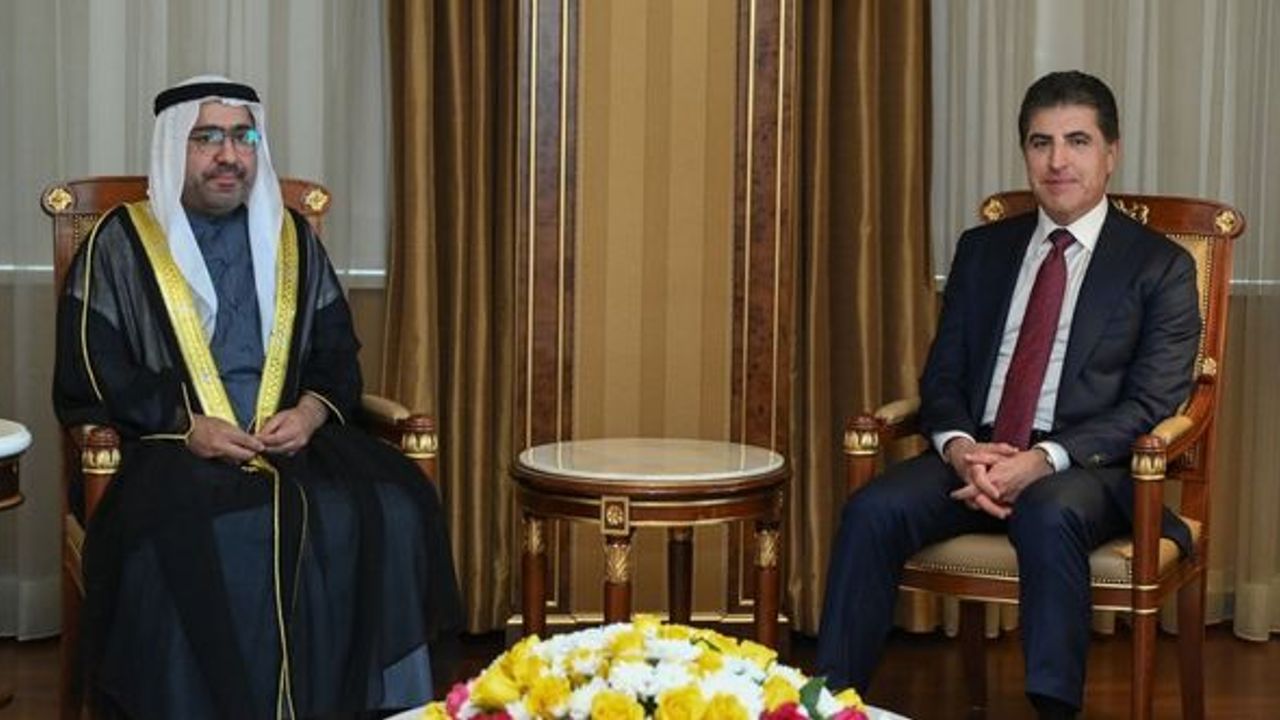 BAE Başkanı'ndan Barzani'ye davet