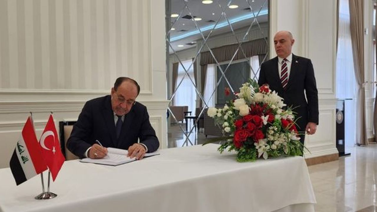 Maliki'den Türkiye'nin Bağdat Büyükelçiliğine ziyaret