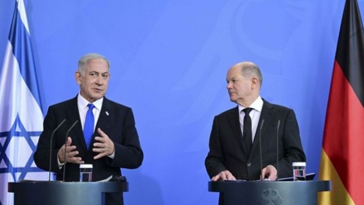 Almanya Başbakanı Scholz, İsrail Başbakanı Netanyahu ile görüştü