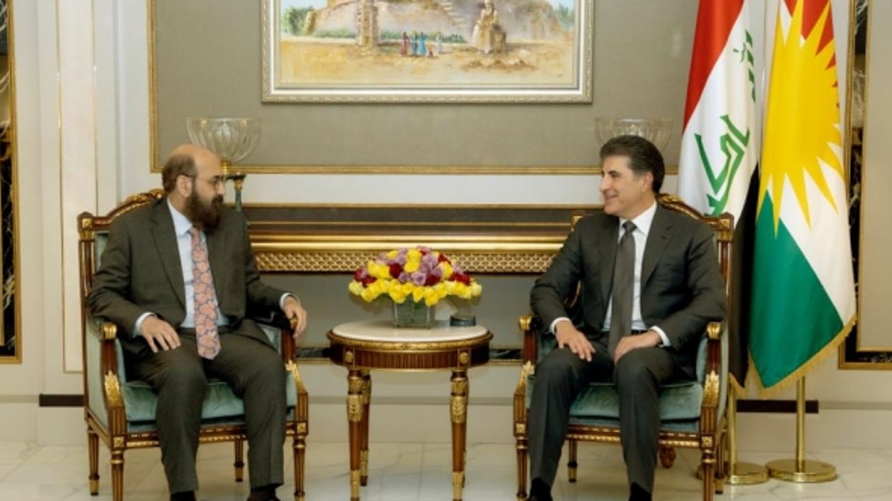 Barzani ve Mir Hazım Tahsin Beg Sincar’daki durumu görüştü