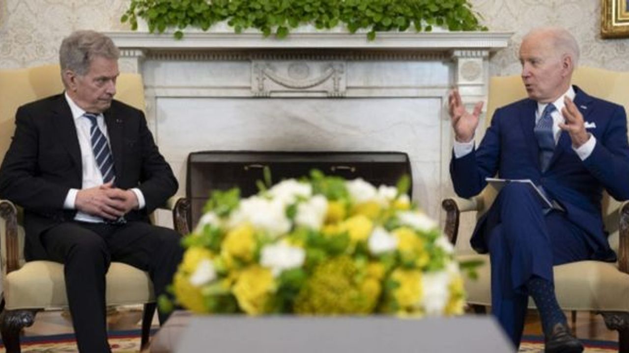 Biden, Finlandiya Cumhurbaşkanı Niinistö ile görüştü