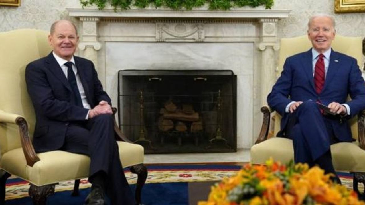 Biden ve Scholz Rusya-Ukrayna savaşını görüştü