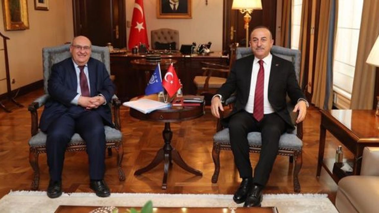 Çavuşoğlu, Uluslararası Göç Örgütü Genel Direktörü ile görüştü