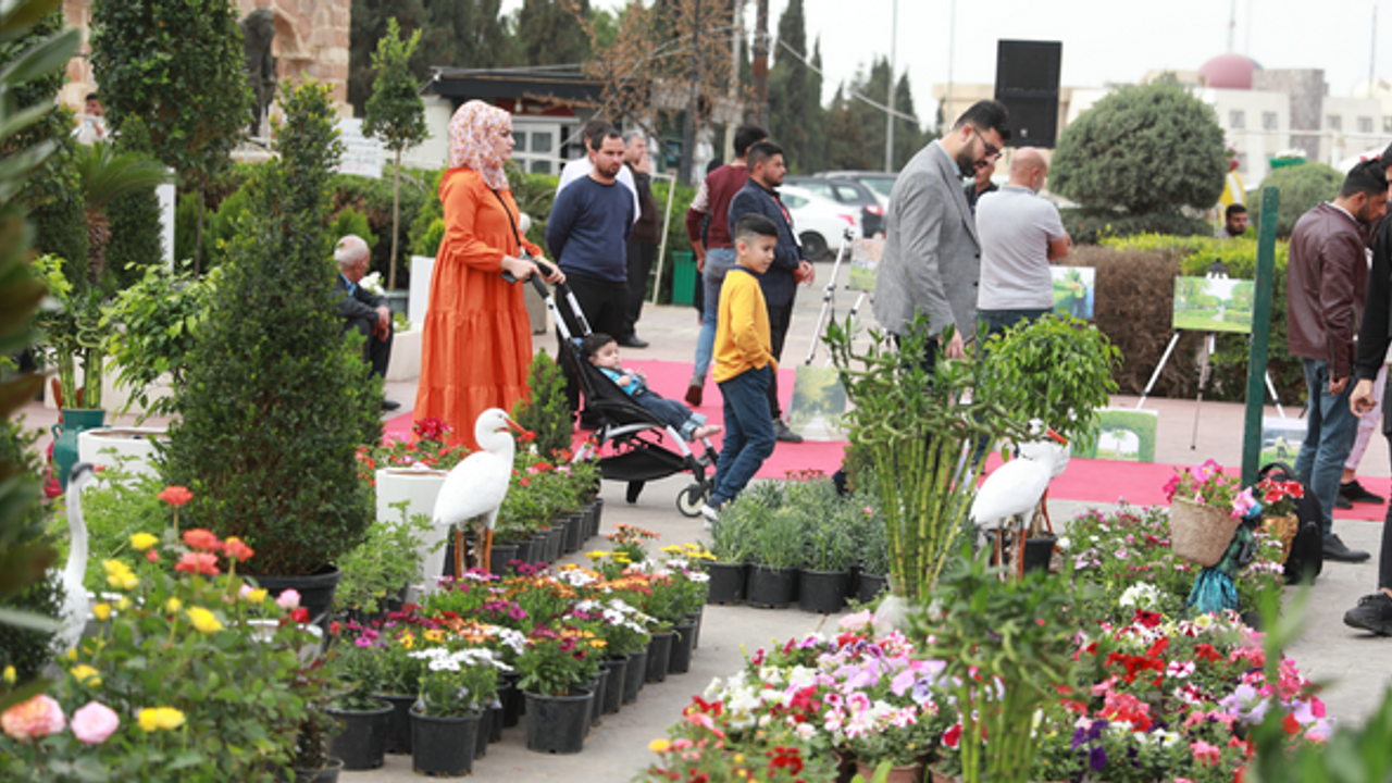 Erbil'de 3. Gül ve Bahçe Festivali başladı