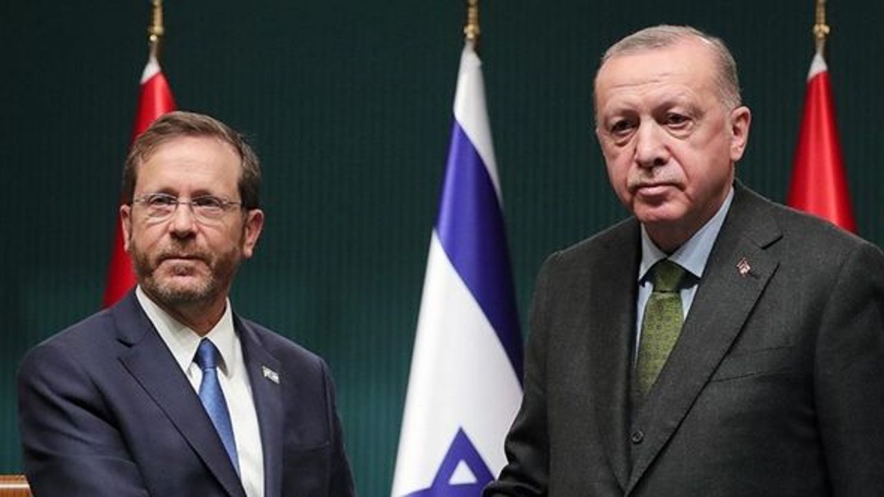Erdoğan, İsrail Cumhurbaşkanı Herzog ile görüştü
