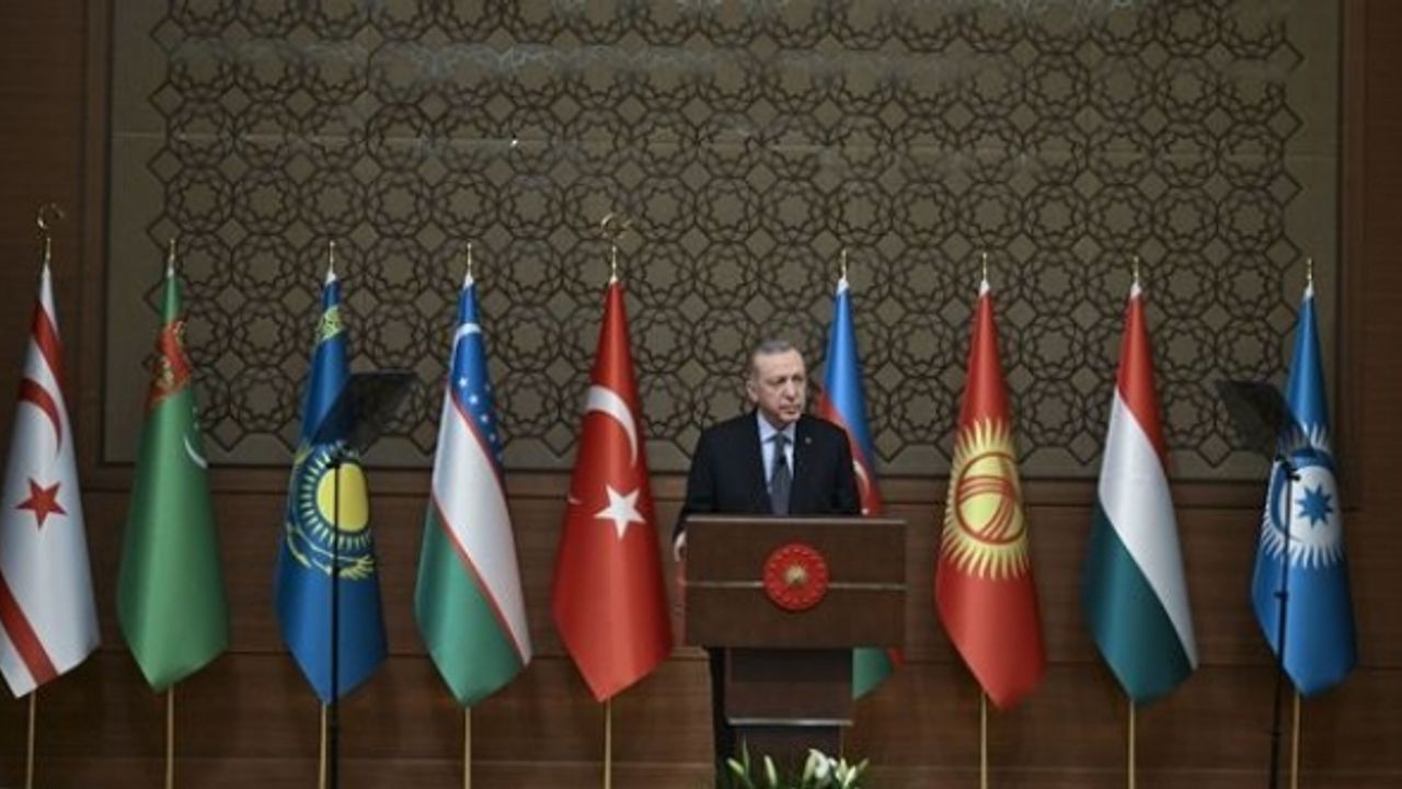Erdoğan, Türk Devletleri Teşkilatı Zirvesi'nde  açıklamada bulundu