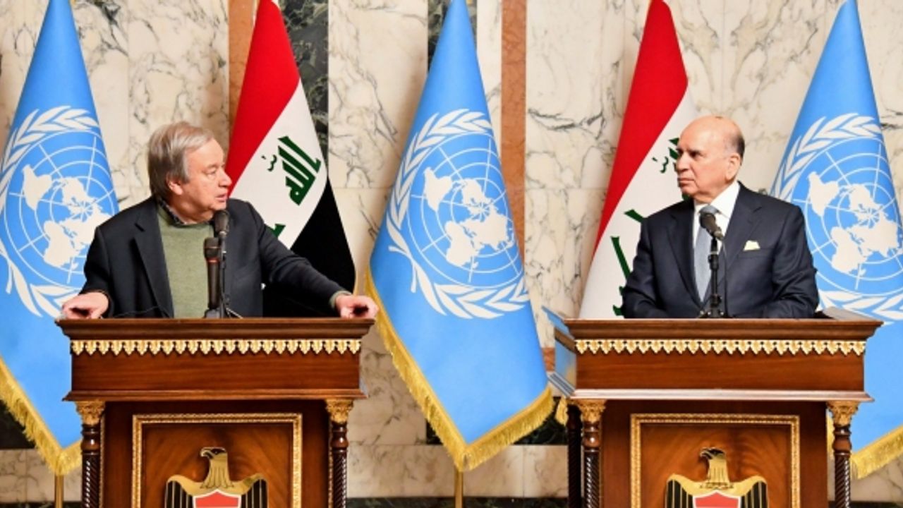 Gutteres'ten 6 yıl sonra Irak'a ilk ziyaret