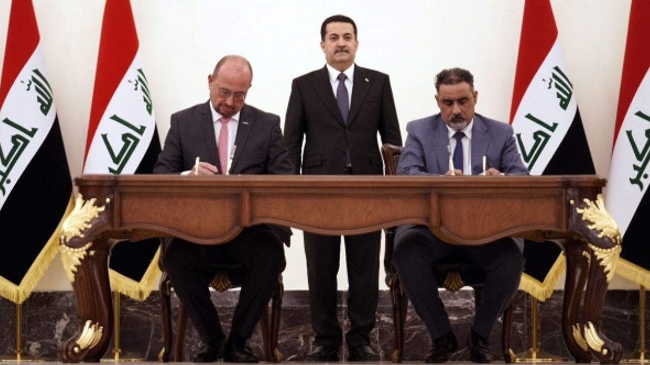 Irak ile Almanya arasında anlaşma imzalandı